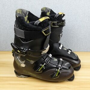 Salomon Quest Access Energizer 70 Ski Boots Mens 30.5 Black/Brown